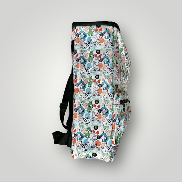 Pokemon Top-Loader Entry Backpack Large Pikachu White Water Resistant Japanese - Picture 5 of 10